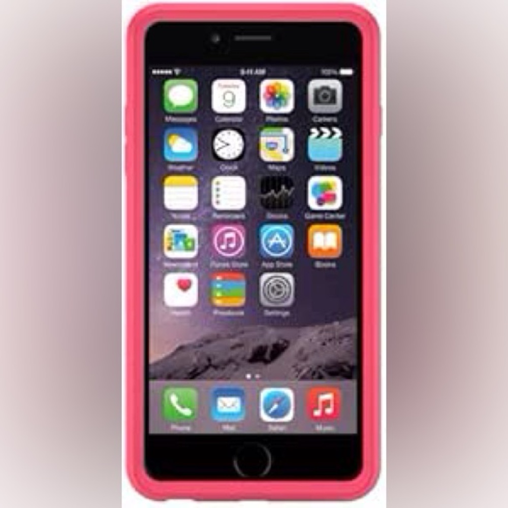 OtterBox Pink/Purple Symmetry Cell Phone Case for iPhone 6 Plus - Damson Berry